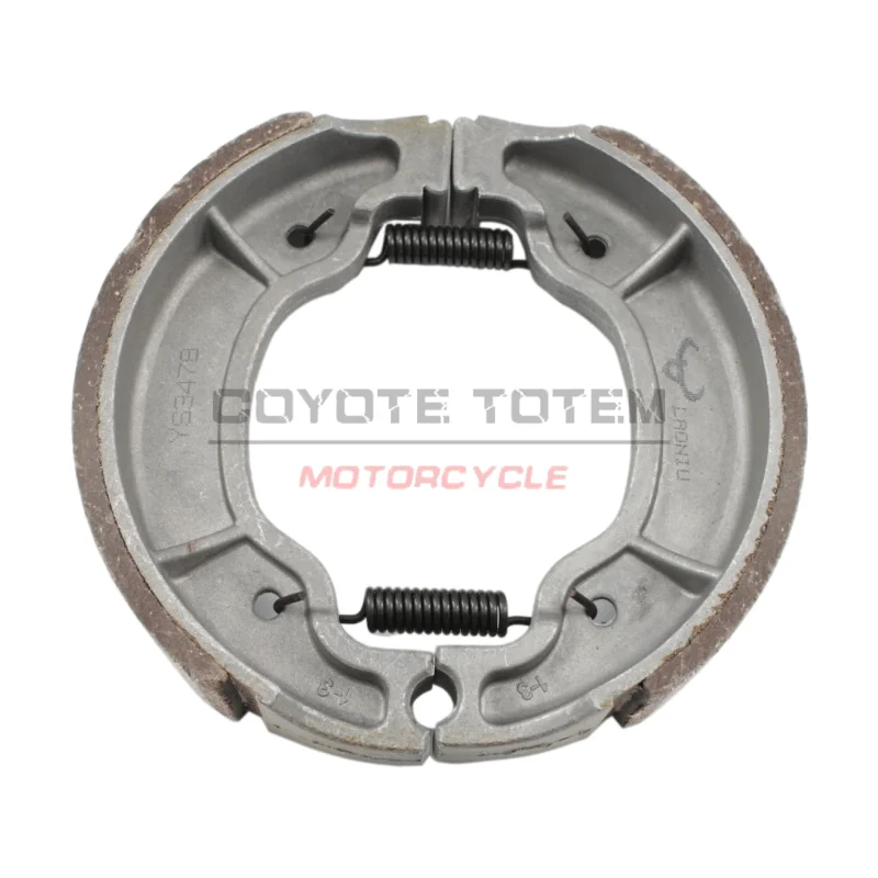 Motorcycle Rear Brake Shoe Slip-On Brake System for Yamaha YBR125 JYM125-2 JYM150 SRZ150 Drum Brake 130mm