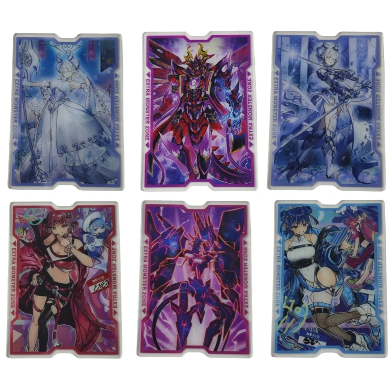 2 Sheets Center Card Labrynth Evil Twin Ki-Sikil Lil-La Cyber Dragon Yu-Gi-Oh! Diy Action Toy Figures Anime Game Collection