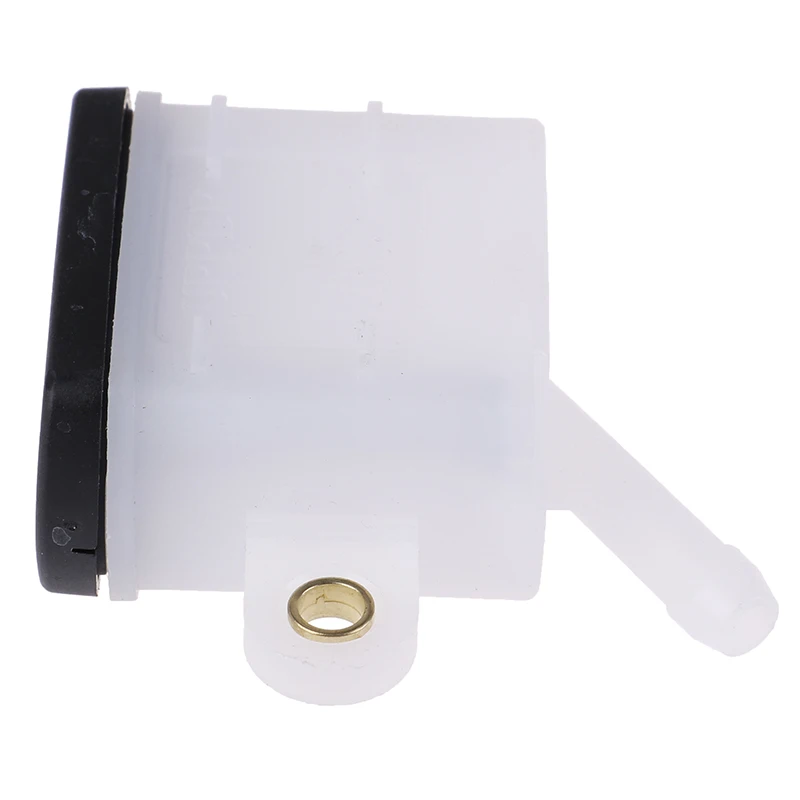 1Pc White Plastic Universal Brake Reservoir Front Fluid Oil Cup Motorcycle Master Cylinder