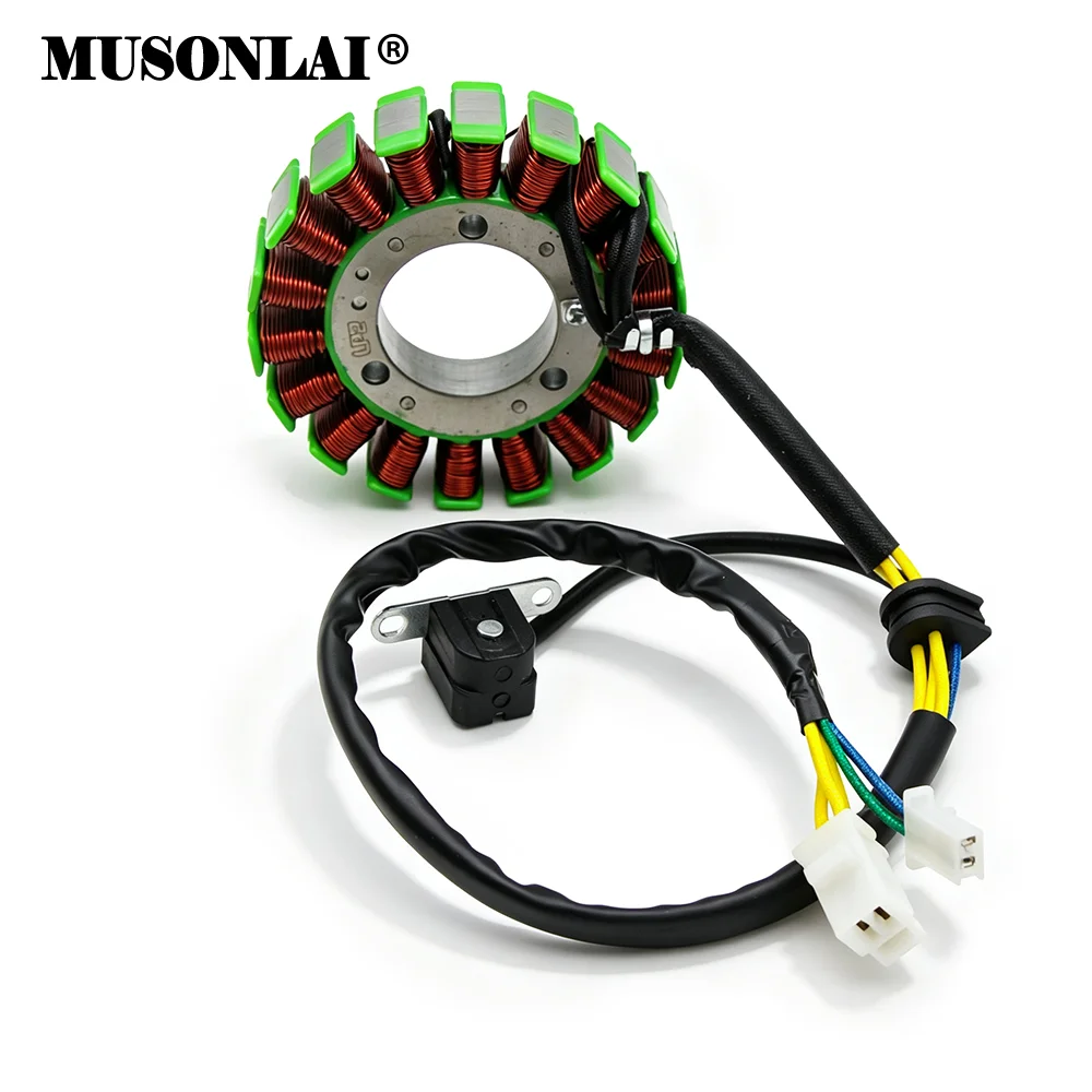 Bobine de stator de moto pour Yamaha YP250 Majesty 250 2000-2006 Aprilia Leonardo 250 300 2002 2003 2004 5GM-81410-00 5GM-81410-01