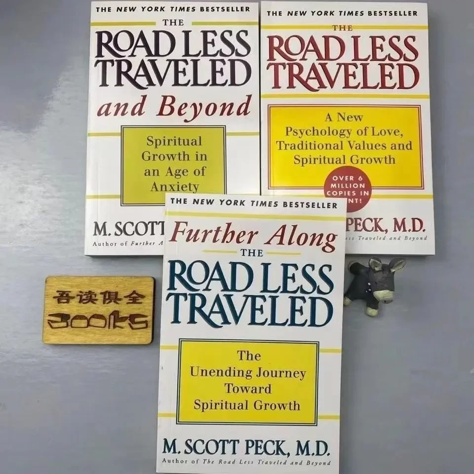 3 Books Further Along the Road Less Traveled Paperback Book in English