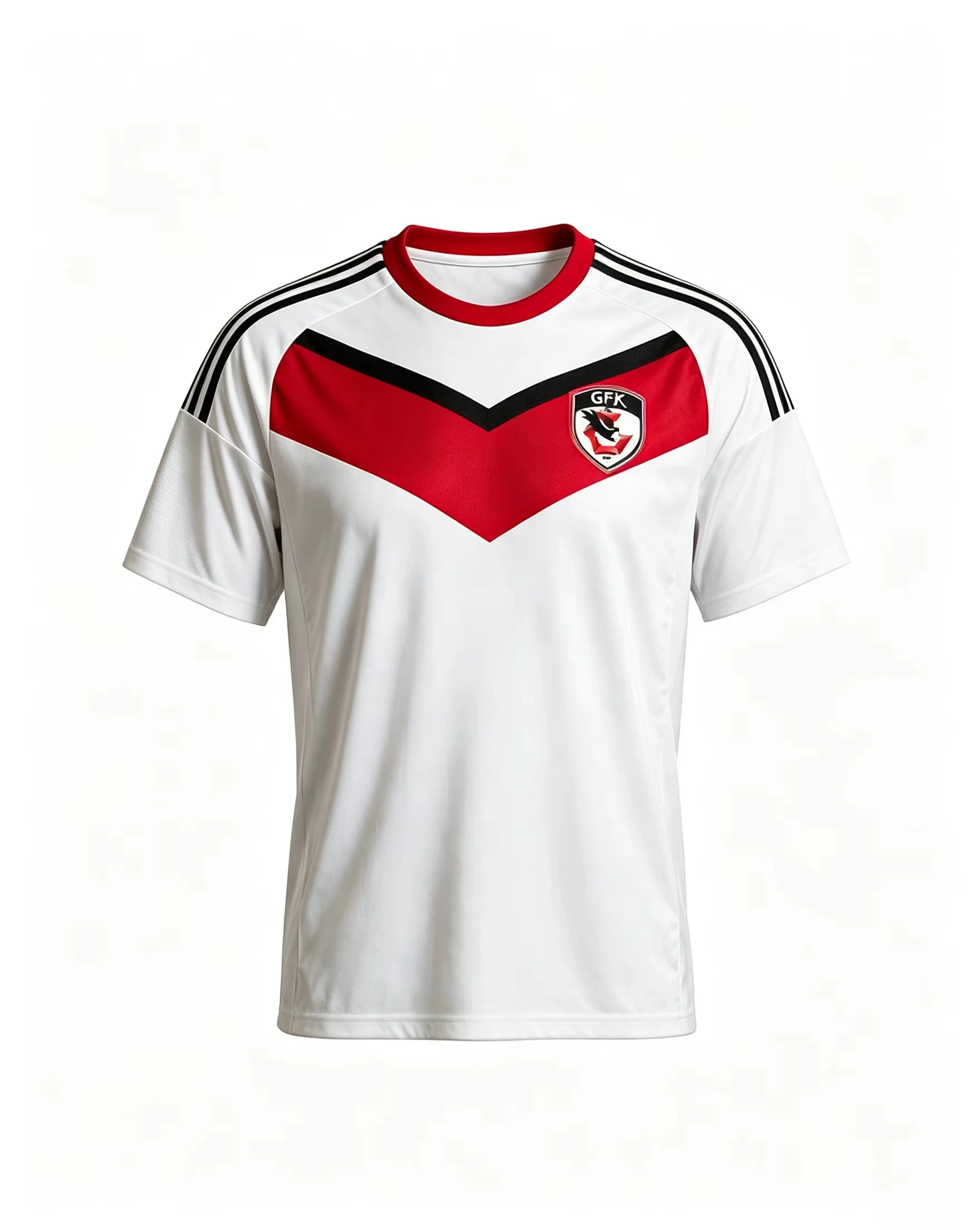 2026 Gaziantep 3D Printed Football Jersey Men's Summer Quick Drying Breathe Short Sleeved T-shirt Family Matching Clothing