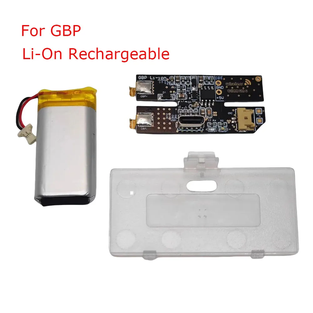 No Welding Required USB-C 700mAH Lithium For Gameboy Pocket For GBP Battery For Rechargeable Lithium Battery Module