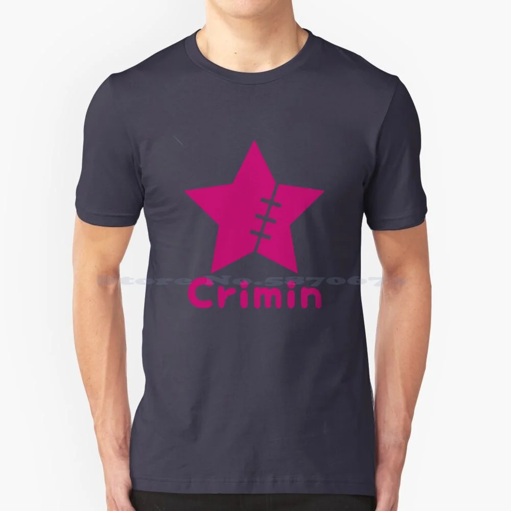 Crimin-T Shirt 100% Cotton Tee Crime Criminal Anime Sleeve Straw Hat Pirates Kaido Big Mom Fox Luffy Nami Sanji