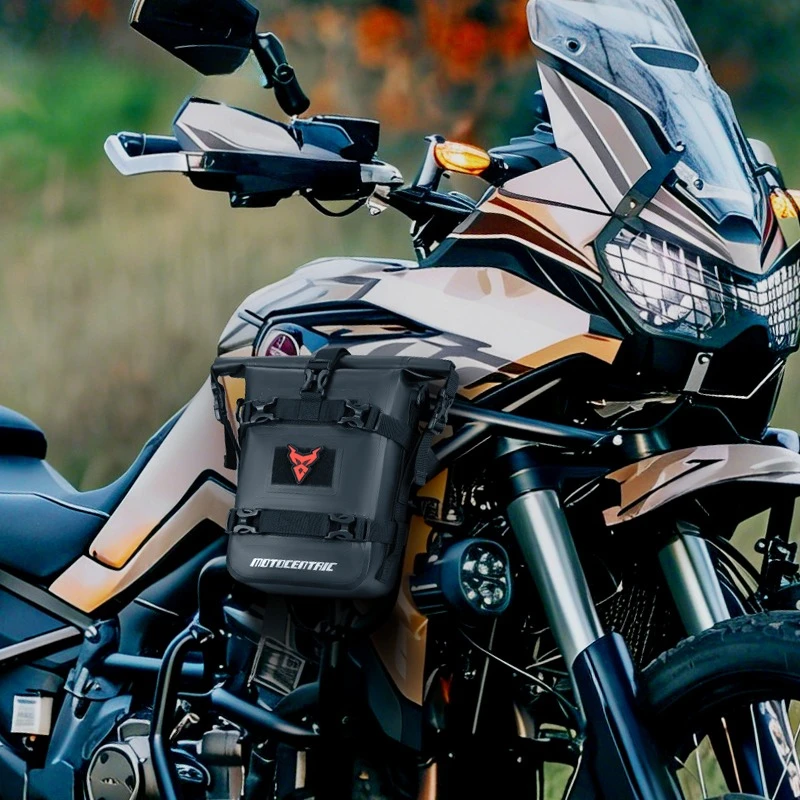 Universal Motorcycle Bumpers Bag Waterproof Off-road Motorcycle Guard Repair Tool Placement Storage Bag for Honda Yamaha Suzuki