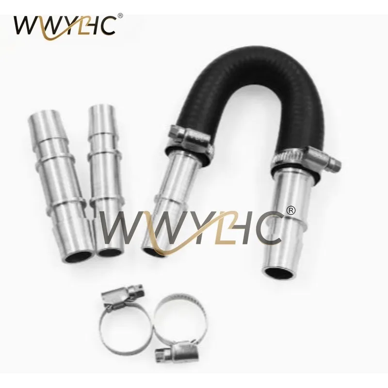 Suitable for 626-001 Upgraded Aluminum Engine Heater Core Bypass Kit, with 5/8 