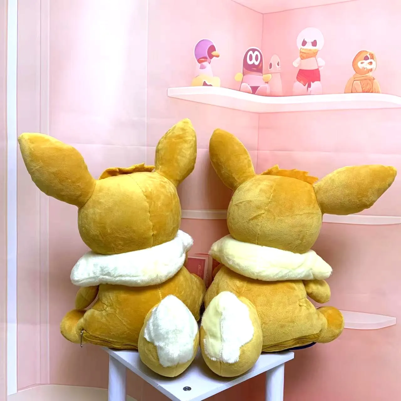 Hot 30 cm Pokemon Eevee Veranderend Ei Omkeerbare Pluche Pop Kussen Cartoon Kawaii Anime Elf Eevee Knuffel Verjaardagscadeau voor kinderen