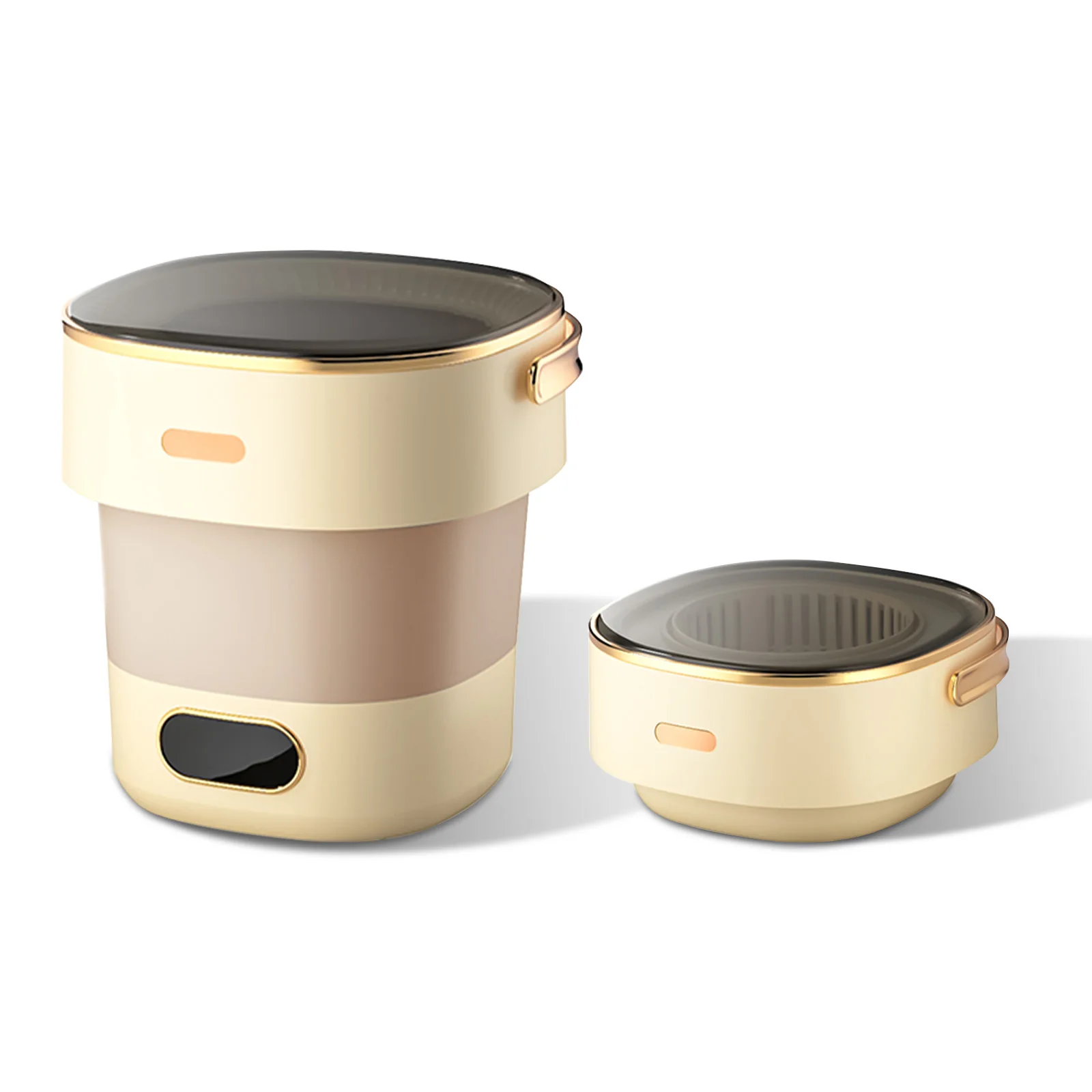 Portable Washing Machine With Spin Dryer, Fully Automatic 13L Folding Washing Machine With 3 Cleaning Modes For Cleaning