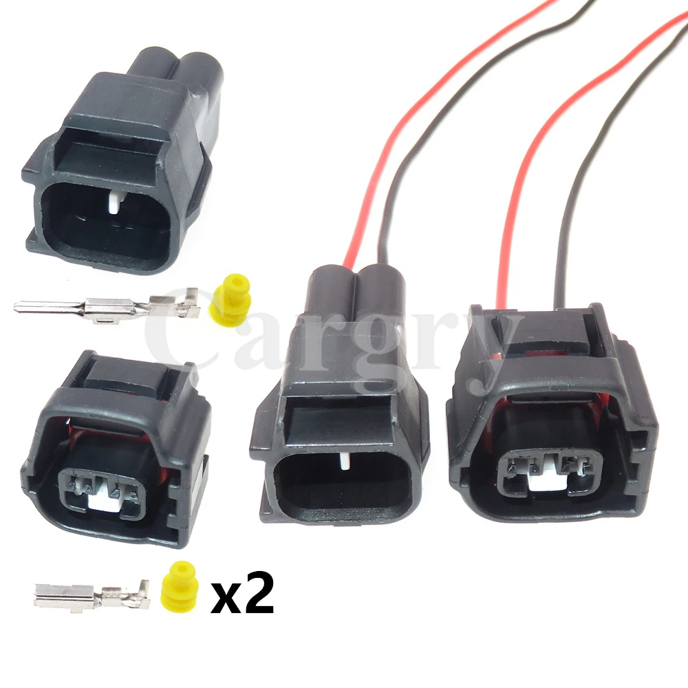 

1 Set 2P 7283-7028-30 7282-7028-30 Car Starter Outdoor Temperature Sensor Gearbox Plug Reversing Light Cable Sockets For Toyota