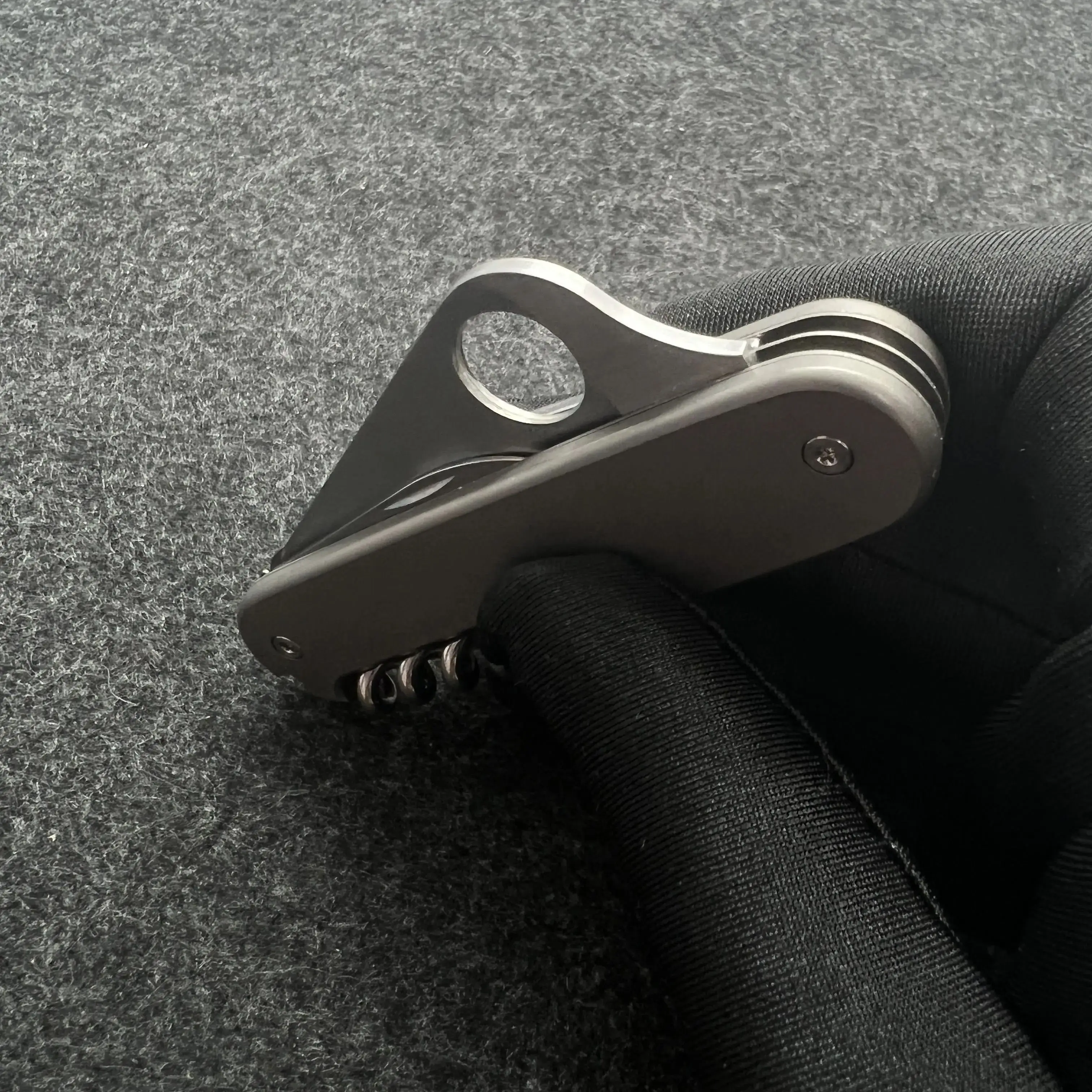 

1 Pcs Handmade VG10 Steel with Open Hole Replacement Blade For 91mm Victorinox Swiss Army Main Knife SAK DIY Accessories