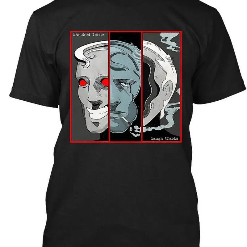 Knocked Loose Laugh Tracks American Music Retro Logo T-Shirt