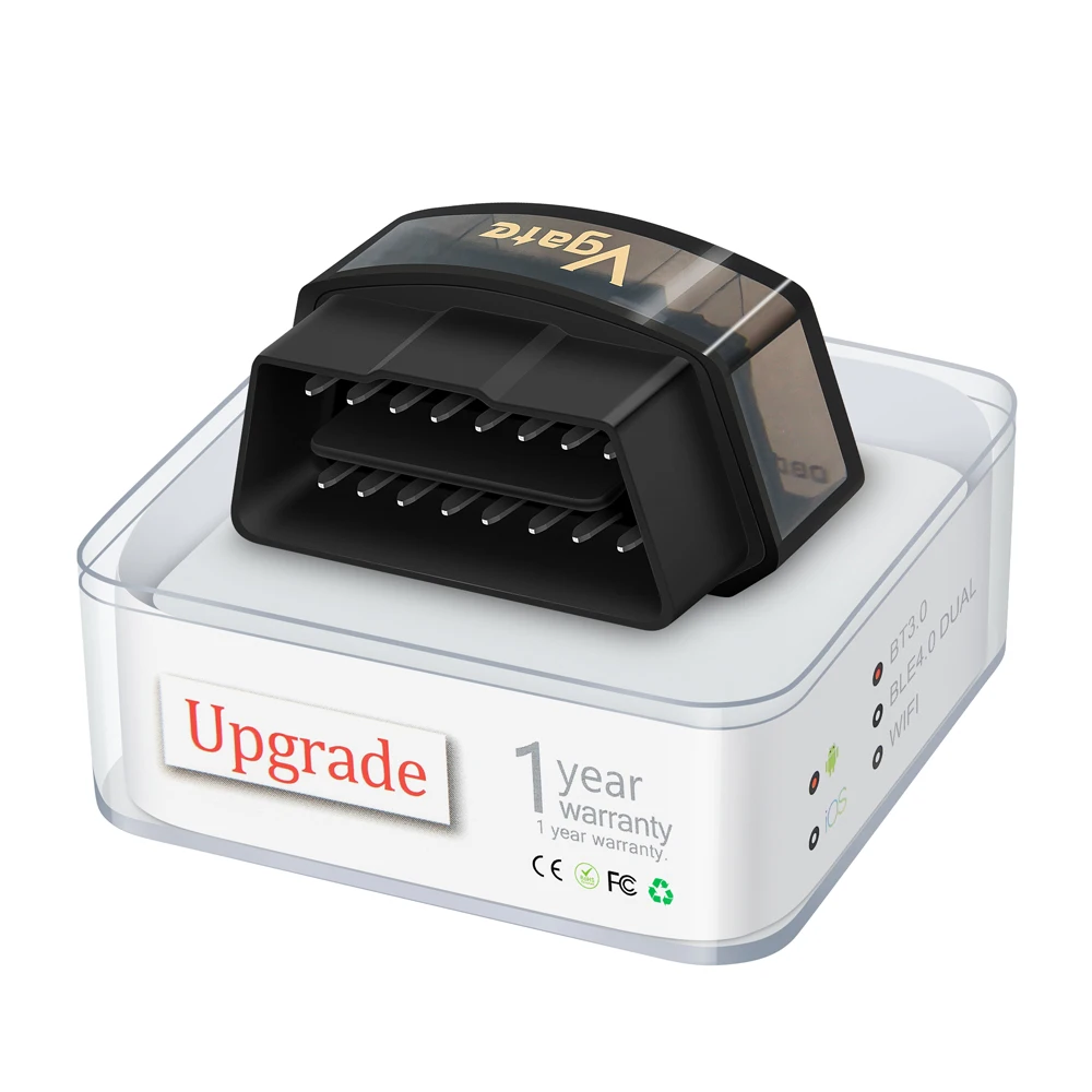 Vgate ICar Pro ELM327 V2.3 OBD 2 Auto-Diagnosegerät WIFI BT4.0 für IOS/Android BT3.0 ODB2 Scanner Codeleser PK ELM 327 V1.5 – Detail 9