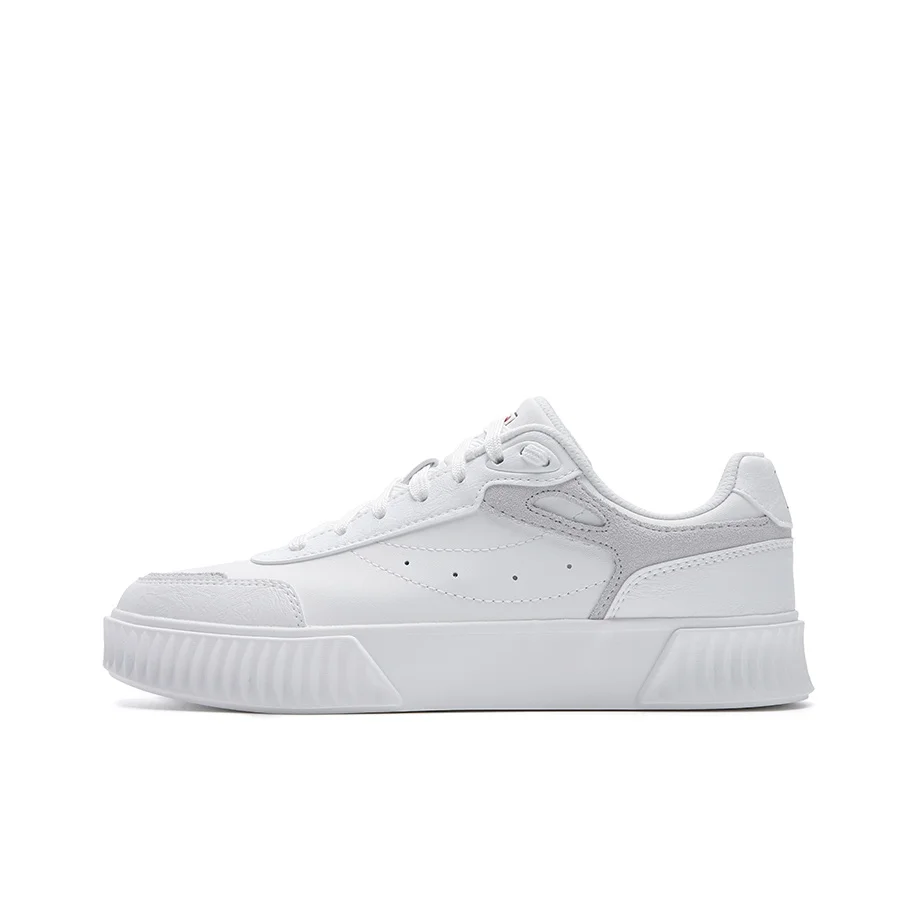 FILA SHADOW 1S Lightweight Low top Skateboard Shoes Women's Bright White F12W612223FBW