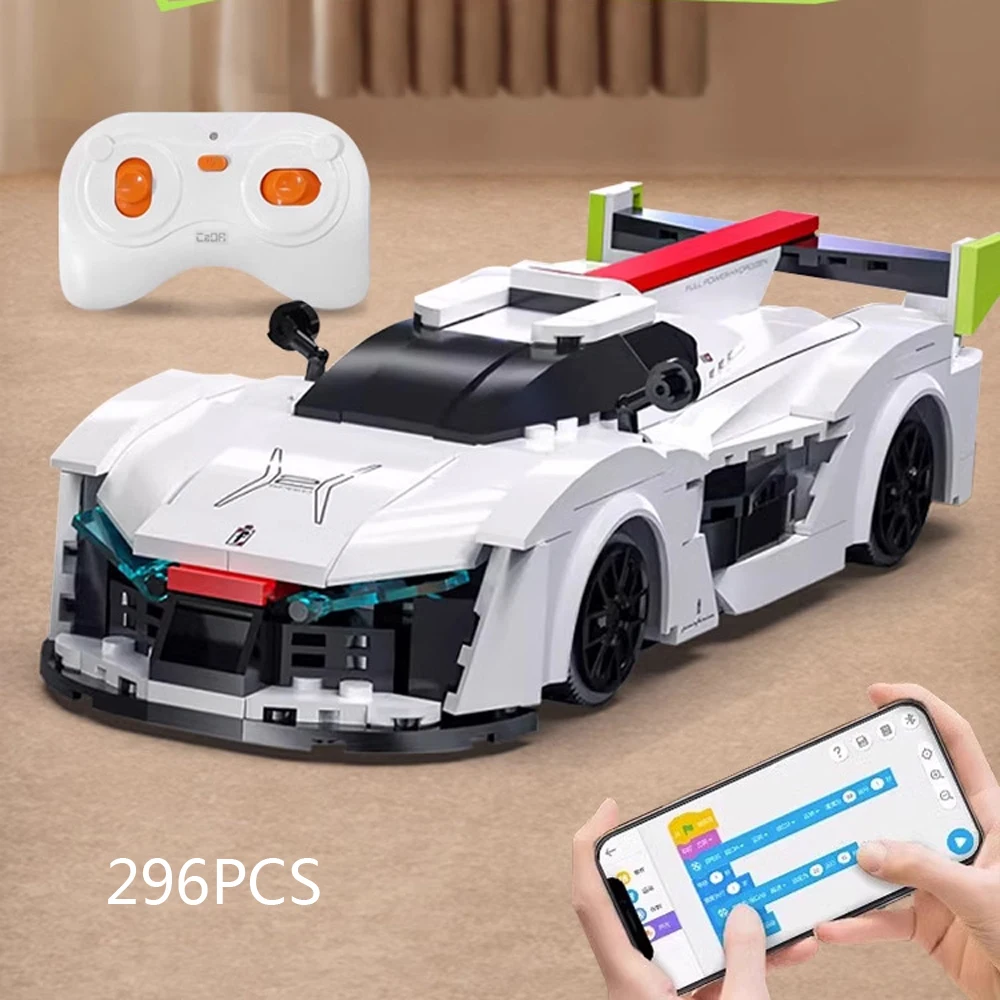 1:20 スケールモデルテクニカルビルディングブロックアプリ Rc スーパースポーツカーピニンフィーラ Sergioes 2.4ghz リモートコントロール車両レンガのおもちゃ