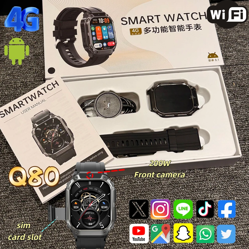 Smartwatch q80 (smartwatch q80 smart часы смарт отзывы q 80 вотч watch) купить от 50,00 руб. Электроника на 1rub.ru