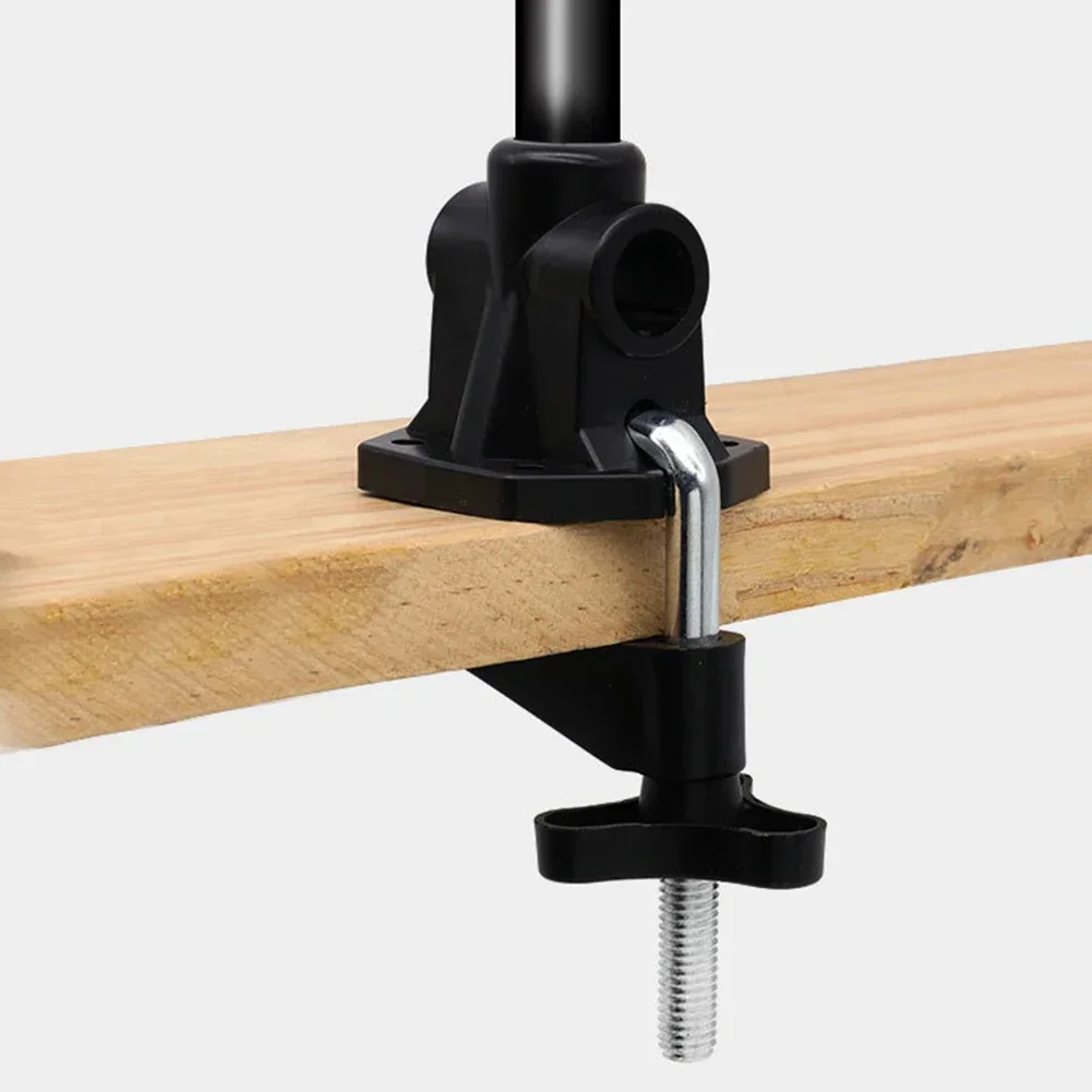 Braçadeira de suporte cantilever antiderrapante braçadeira de montagem de mesa clipe de fivela de metal para microfone lâmpada de mesa suporte de microfone