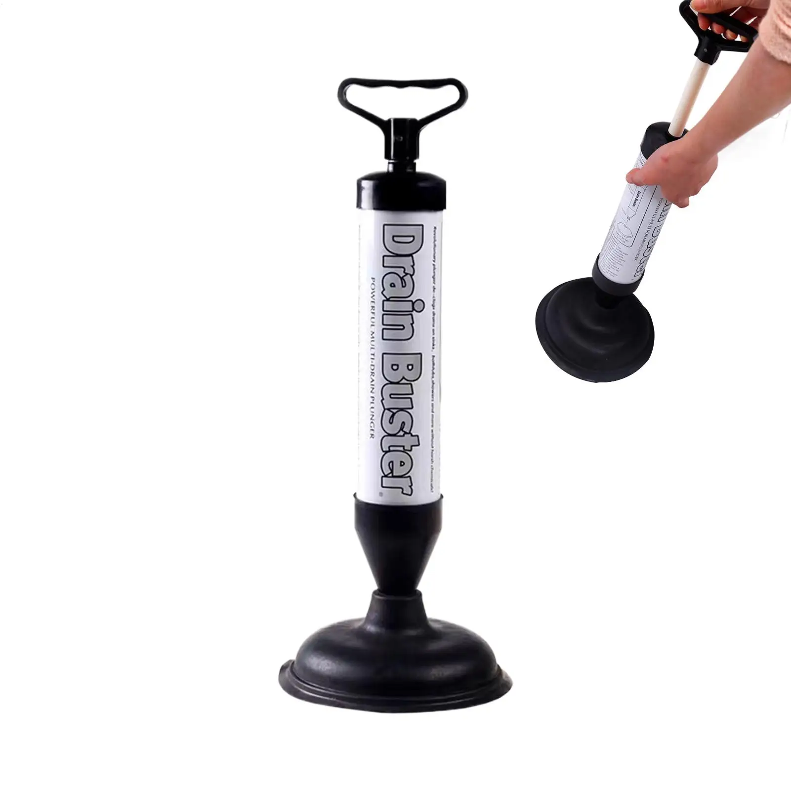 Powerful Drain Buster Plunger Toilet Unblocker Plumbing Sink Remover Sucker Tool Pipeline Dredge For Toilet Bathtub Sink