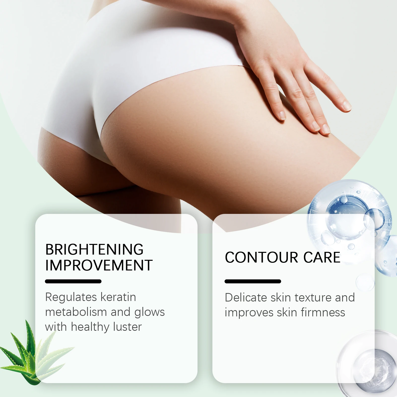 OceAura Butt Acne Cream Chicken Skin Improvement Exfoliator Moisturizing Skin Brightening Products Smooth Skin Treatment Cream image 3