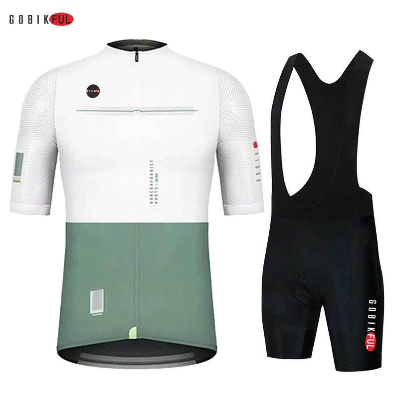 KBORA Team Cycling Jersey Set for Men, Racing Bike Clothing, Cycling Clothes, Fast Racing Equipment, 2022