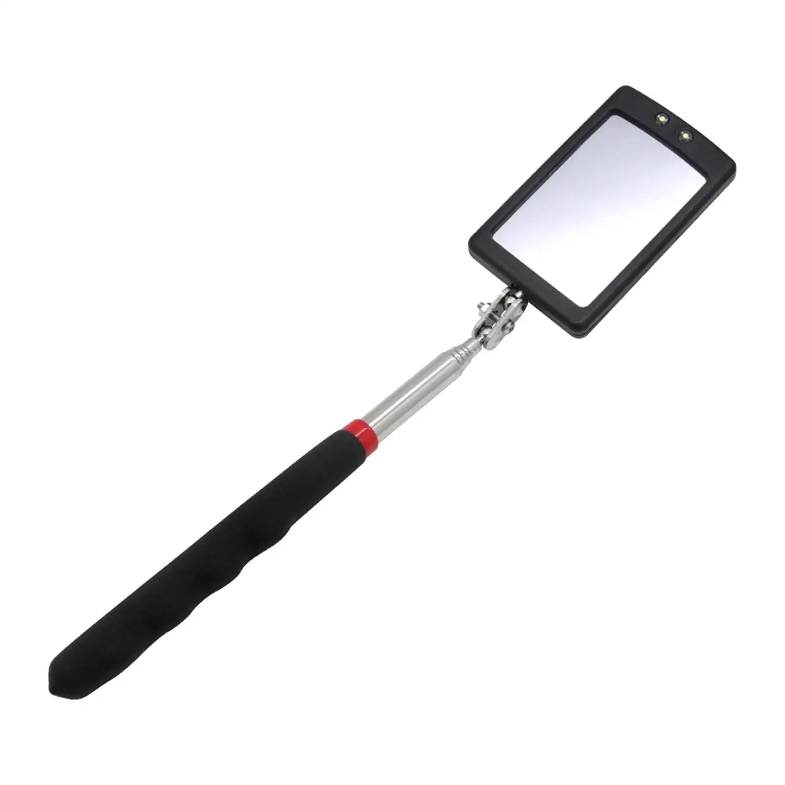 Inspection Mirror Extendable Adjustable with LED for Industrial Eyelashes Small