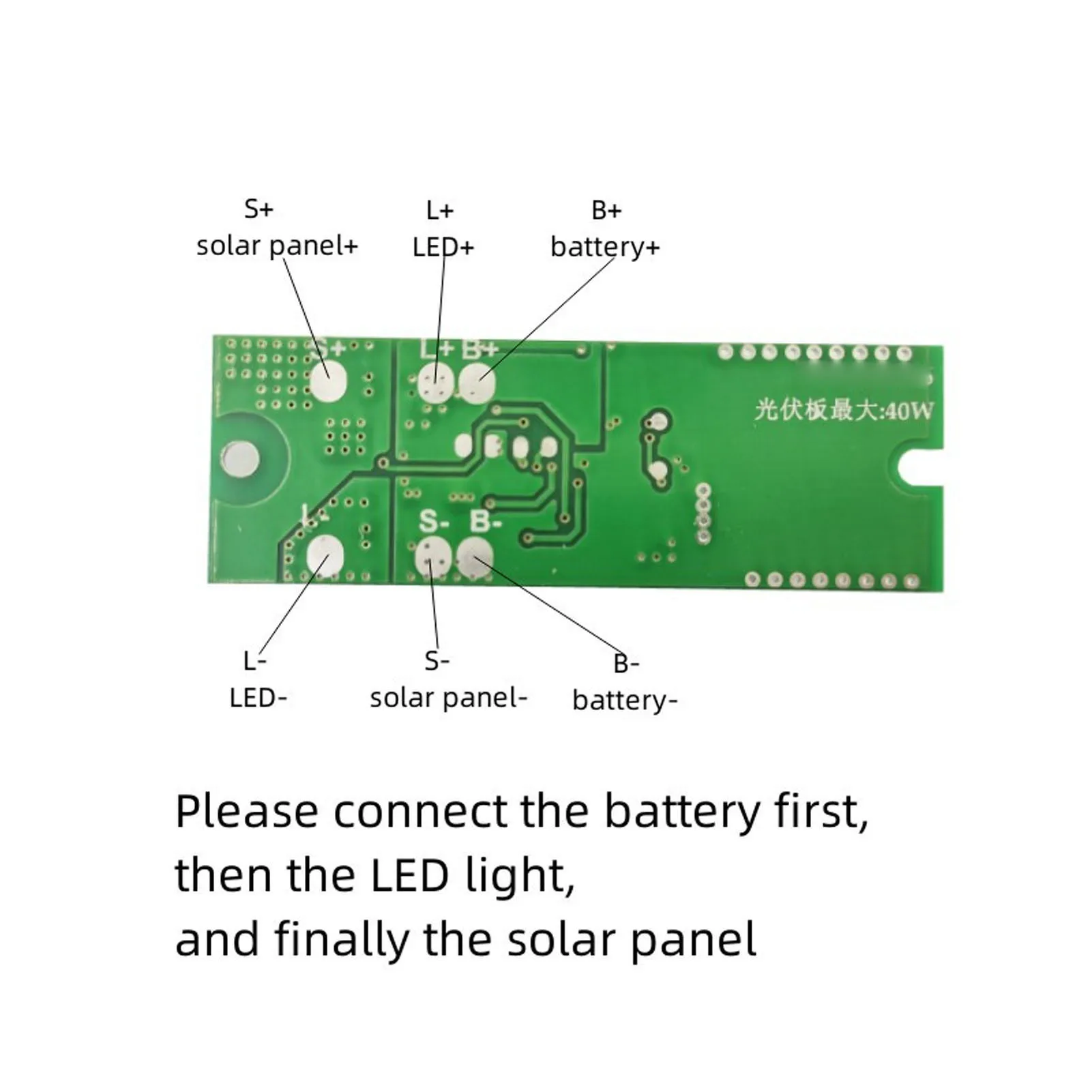 Solar Light Circuit Board Remote Controller Human Body Sensing LED Control Module Solar Light Module Remote Control