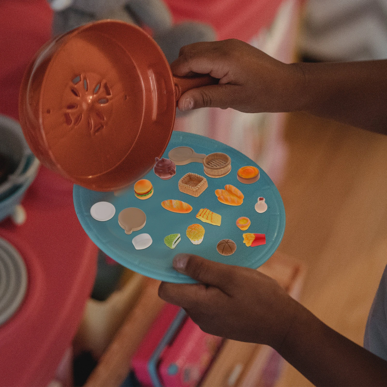 

30pcs Simulated Mini Decor Resin Fake Kitchen For House Accessories Miniature Pretend Play Set Tiny Food Artificial Food Prop