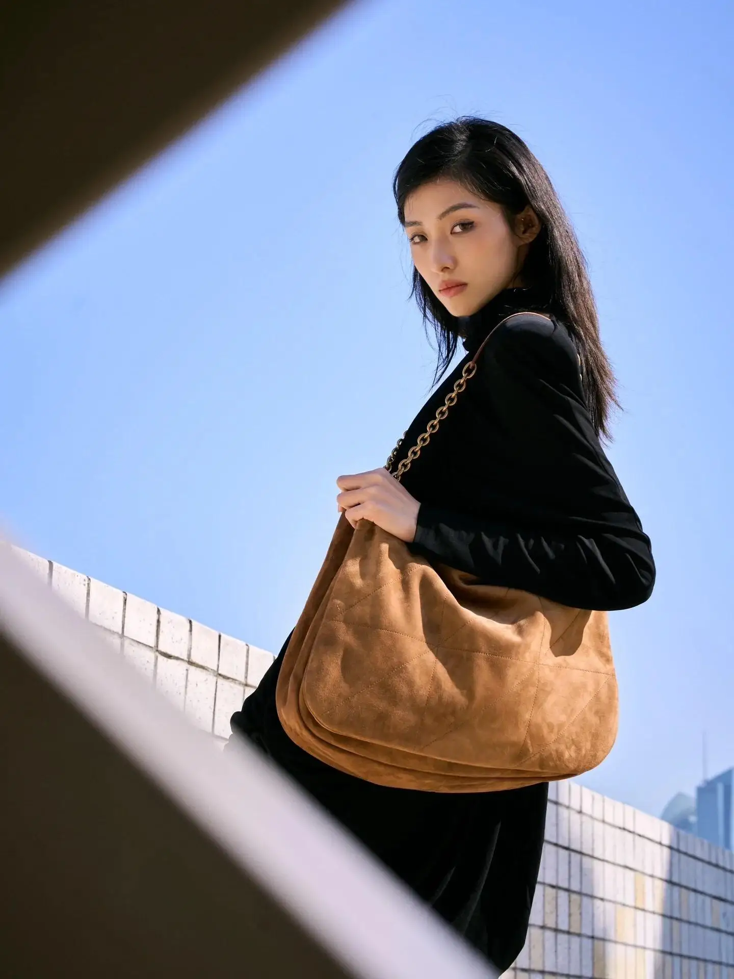 

2025 New Fashion Large Pebble Leather Tote Bag Women's Shoulder Crossbody Purse High Capacity Handbag