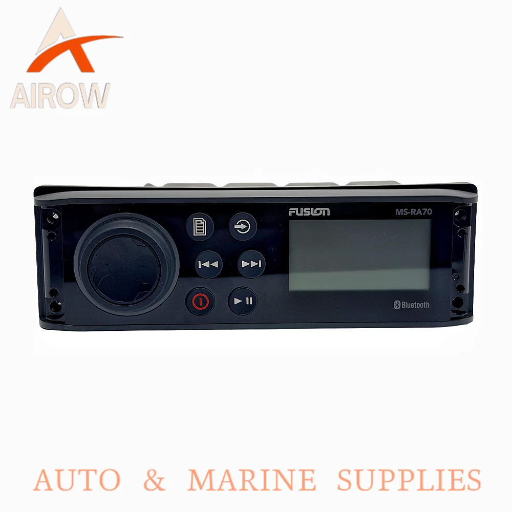 Airow auto FUSION MS-RA70 Marine Player, Dual Audio Zones, Bluetooth, USB, FM/AM, Dedicated for Yachts and Ships