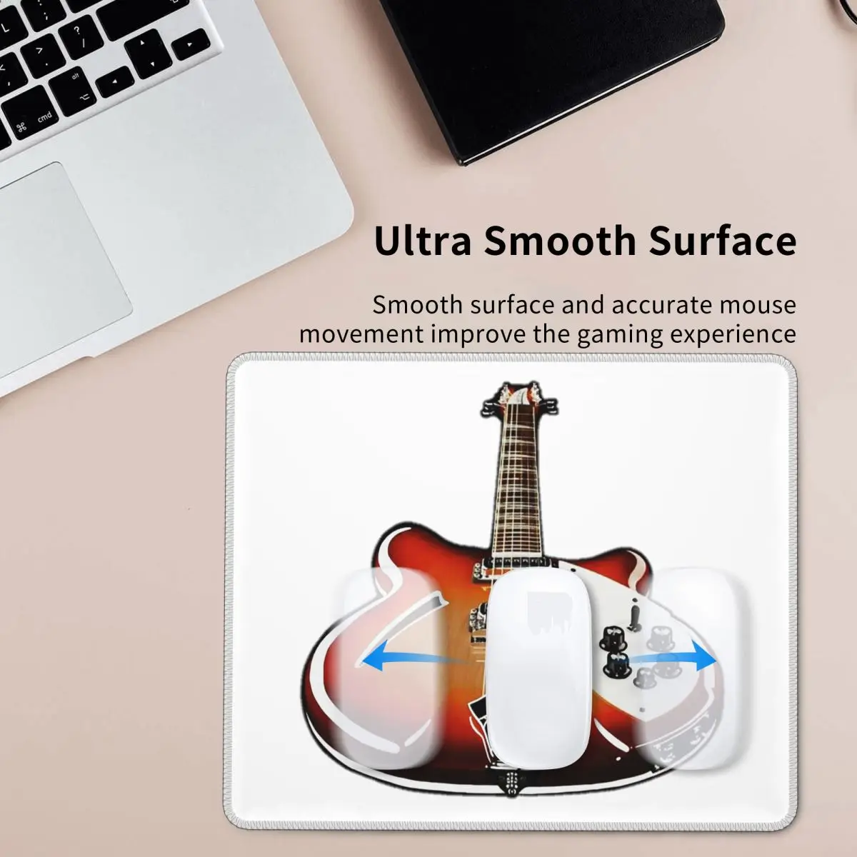 

Винтажный коврик для мыши Rickenbacker 360, коврик для компьютерной клавиатуры, коврик для мыши, геймерский коврик для ноутбука, офисные аксессуары, настольные коврики