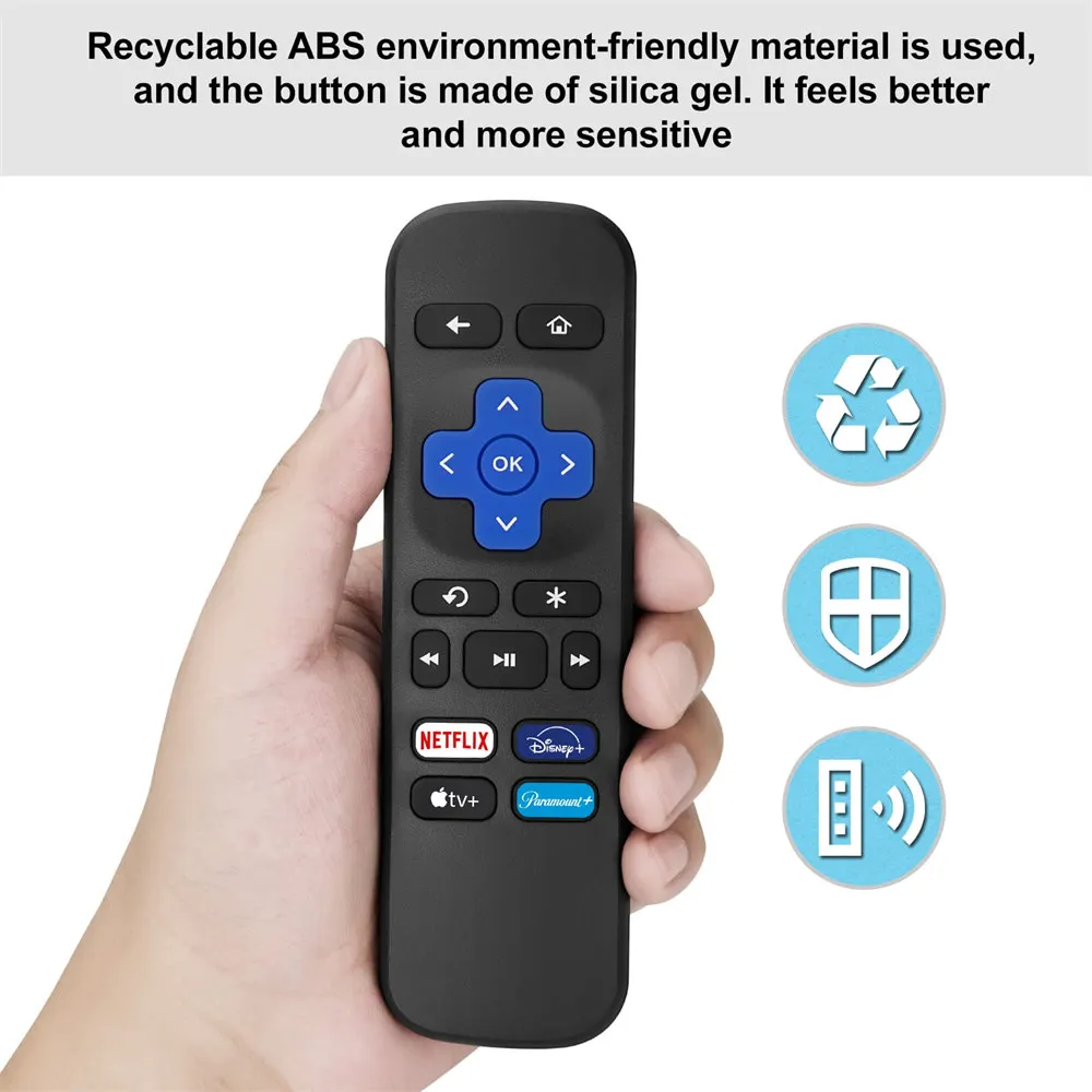 Ersatzfernbedienung für Roku Box für Roku Express für Roku Premiere für Roku Player für Roku1/2/3/4 (NICHT für Stick und TV oder Spiel) – Detail 5