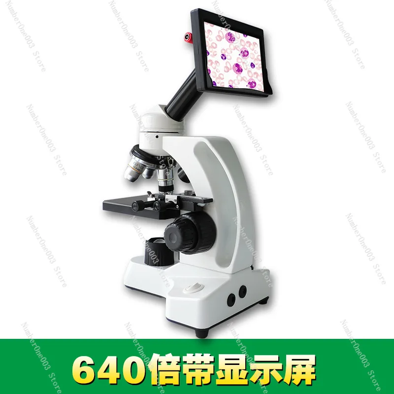 

Artificial Insemination Microscope for Pigs 640/1600x with Screen, Commonly Used Microscope for Livestock Breeding