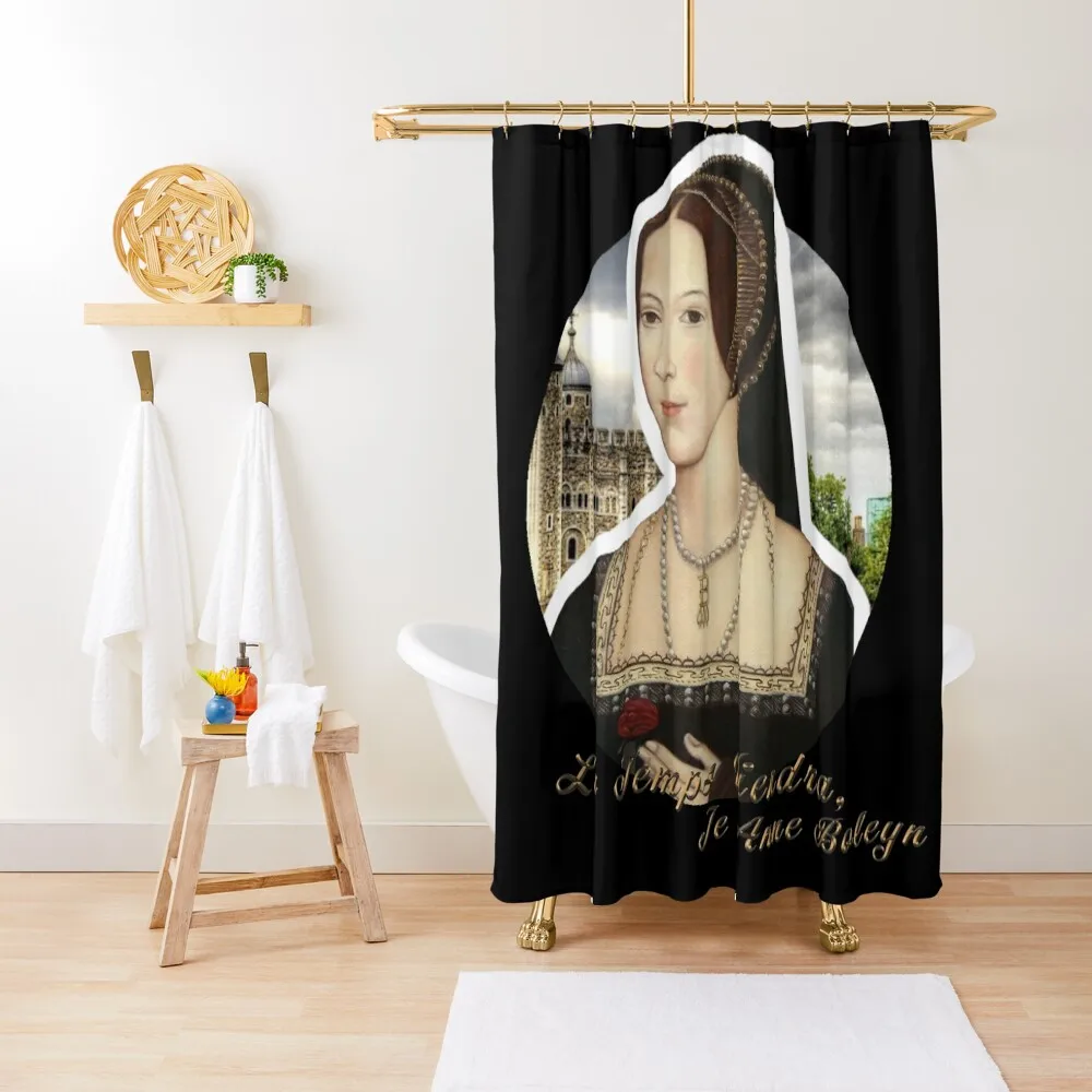 

Anne Boleyn Quote Shower Curtain Curtain For Shower Bathroom Showers