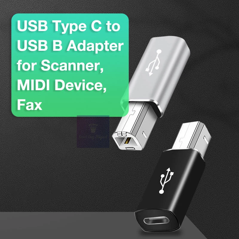 ميدي الكهربائية البيانو الإلكترونية لوحة المفاتيح طبل DAC USB C إلى USB 2.0 طابعة محول USB نوع C محول للطابعة الفاكس الماسح الضوئي