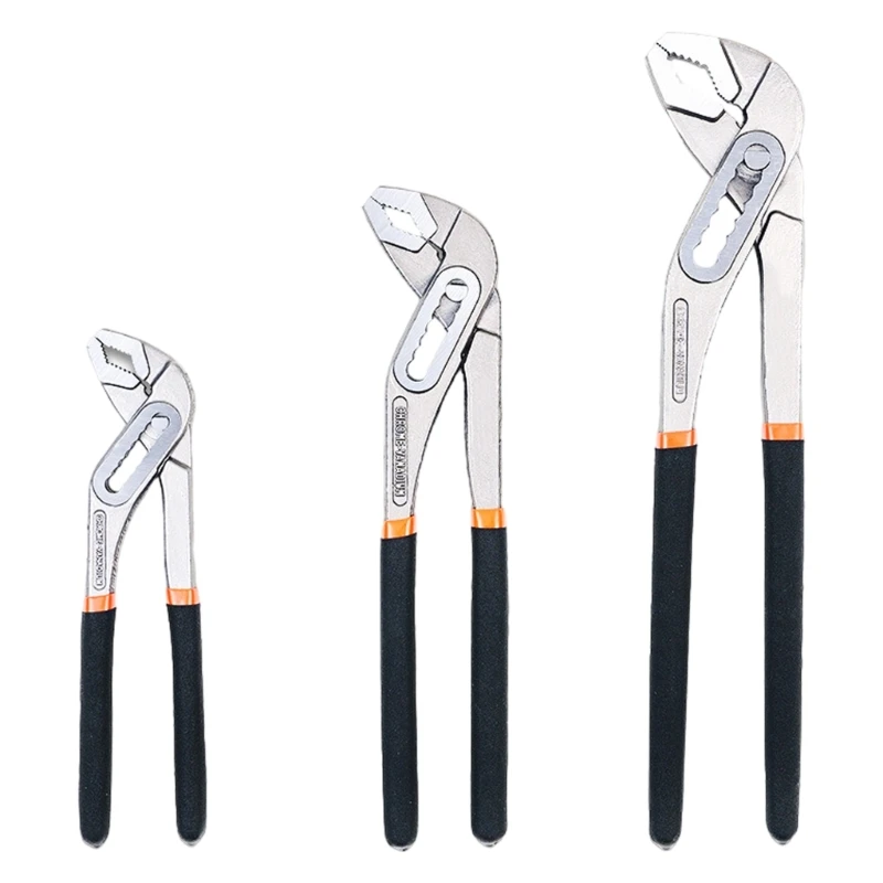 

G5T5 Water Pliers Multifunctional 8/10/12inch Repair Tool Wrench Open Grip Pipe Pliers Plumber Home Hand Tool Replace