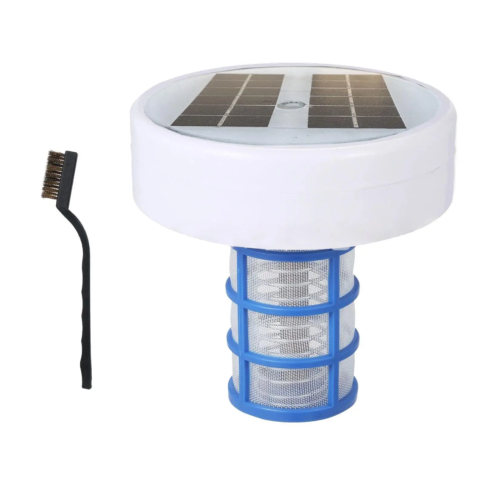 Solar Pool Ionizer Practical Convenient Water Purifier for Baths Swimming Pools