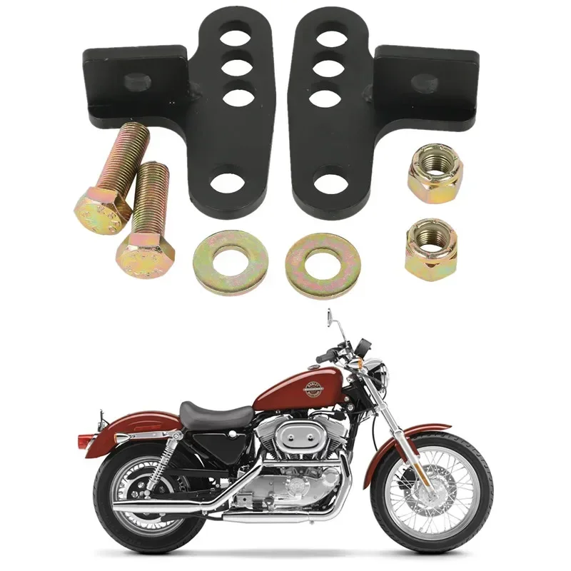 

Для моделей Harley Sportster 883 1200 1988-1999 XL, детали мотоциклов, 1-3 дюйма, задний регулируемый комплект опускания