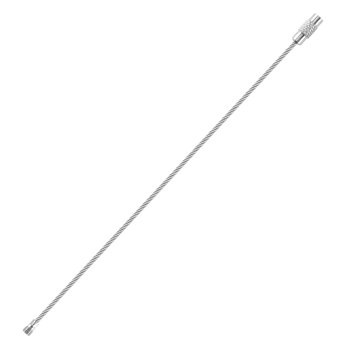 A62K 1 шт., винт из нержавеющей стали, фиксирующий провод, брелок для ключей, кабельные брелоки, уличный аксессуар