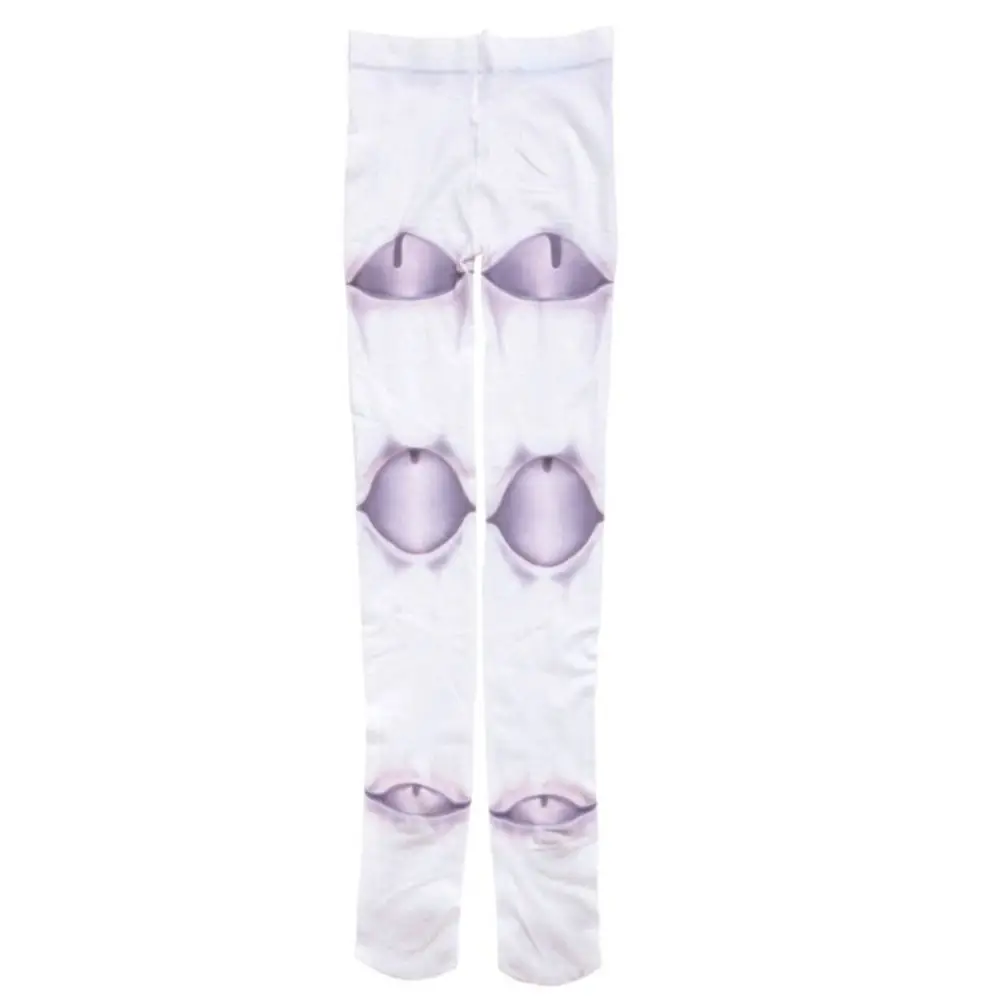 Novelty Design Harajuku Pantyhose Jointed Doll Style Anime Lolita Stockings 3D Printed Pattern Japanese Gothic Tights