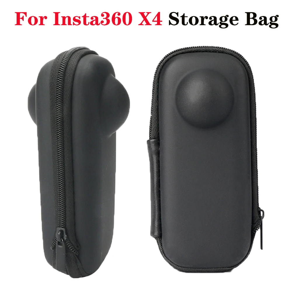 

Portable Small Storage Bag Case for Insta360 X4 Protective Cover EVA Shell Travel Protectors for Insta 360 X4 Camera Accessories