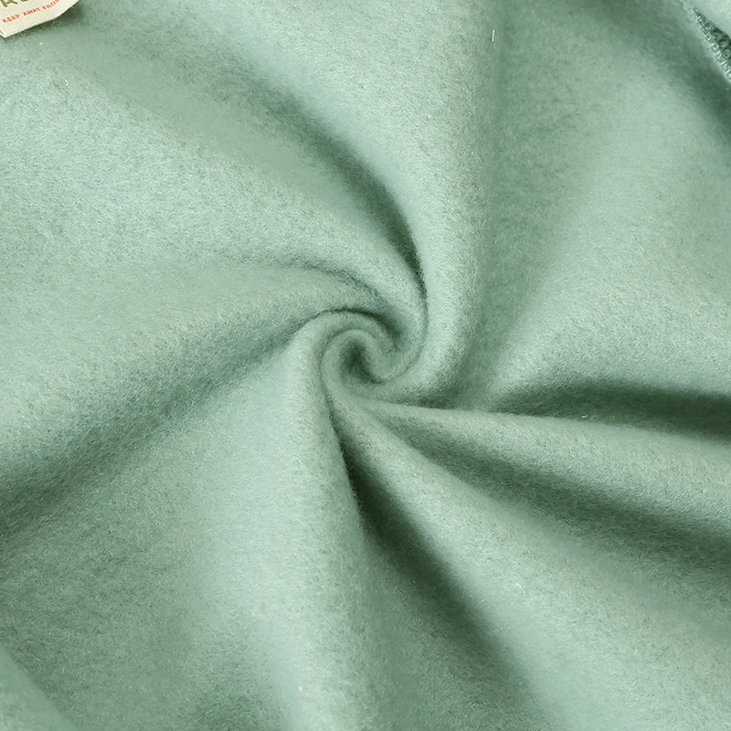 Kinder Fleece-Kapuzenjacke Einfarbig Baumwolle Jungen Mädchen Warme Winterkleidung für Kleinkinder Dicke Oberbekleidung Koreanisches Sweatshirt – Detail 9