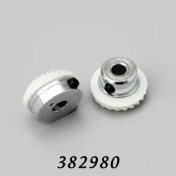 382980 Fabric feed tooth wheel Helical Gear Set For Singer Home Sewing Machines