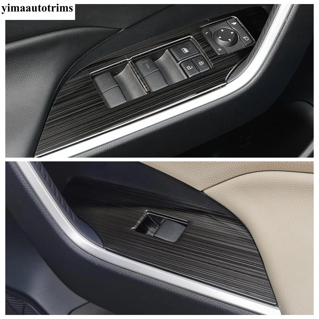 Gear Shift Panel / Rest Pedal / Window Lift / Speaker / Water Cup Cover Trim Accessories For TOYOTA RAV4 RAV 4 XA50 2019 - 2024 - Image 3