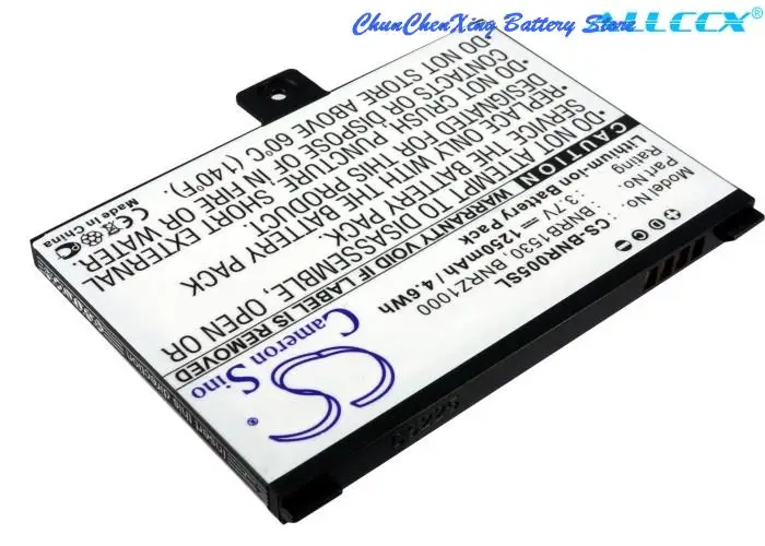 Barnes & Noble 005, BNRV100, BNRZ100, nook, NOOK classic용 Cameron Sino 1250mAh E-book, E-리더 배터리
