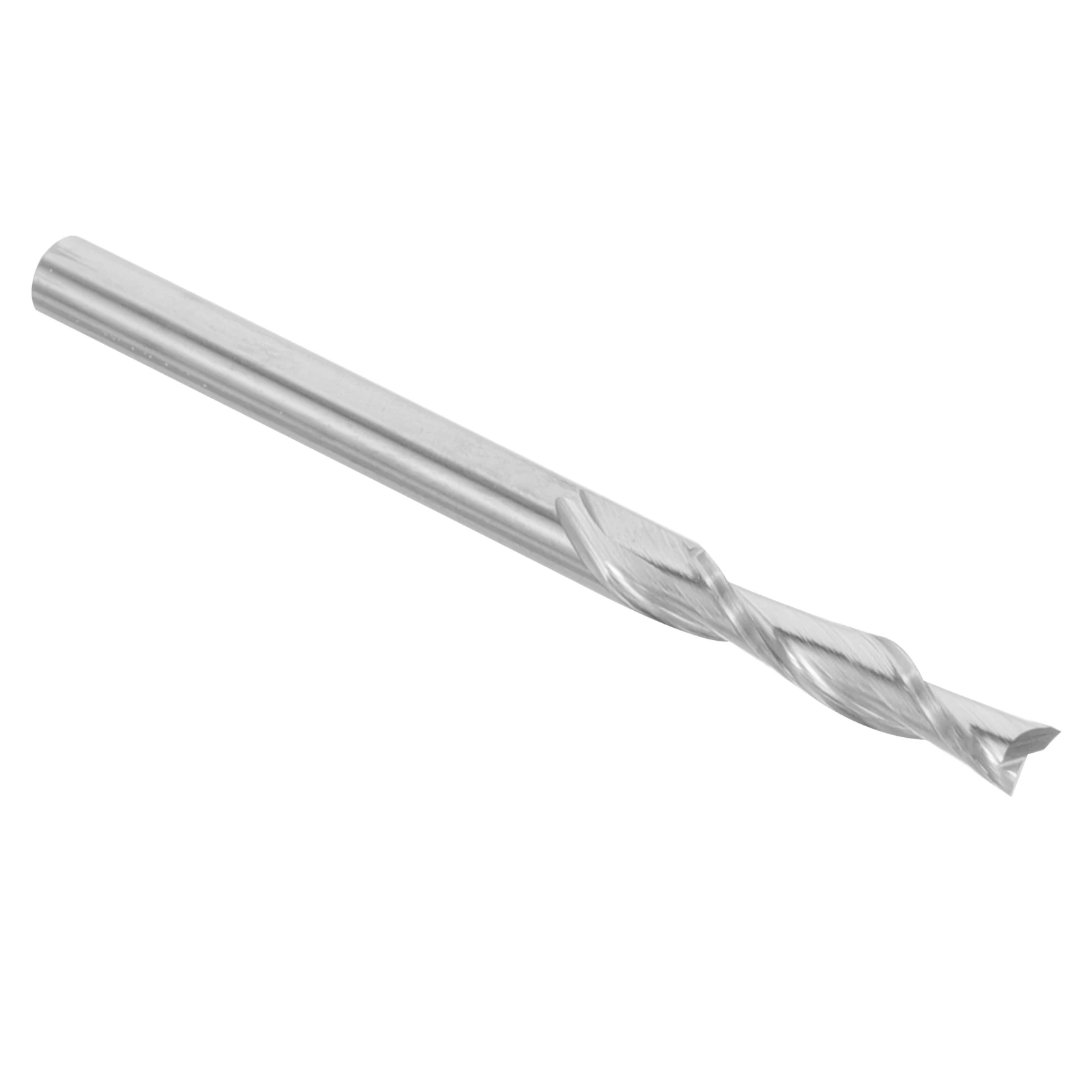 

3175 Shank Left Spiral Double Flute Carbide Milling Cutter Downcut Bit Cnc Router Bits End Mill For Woodworking Projects