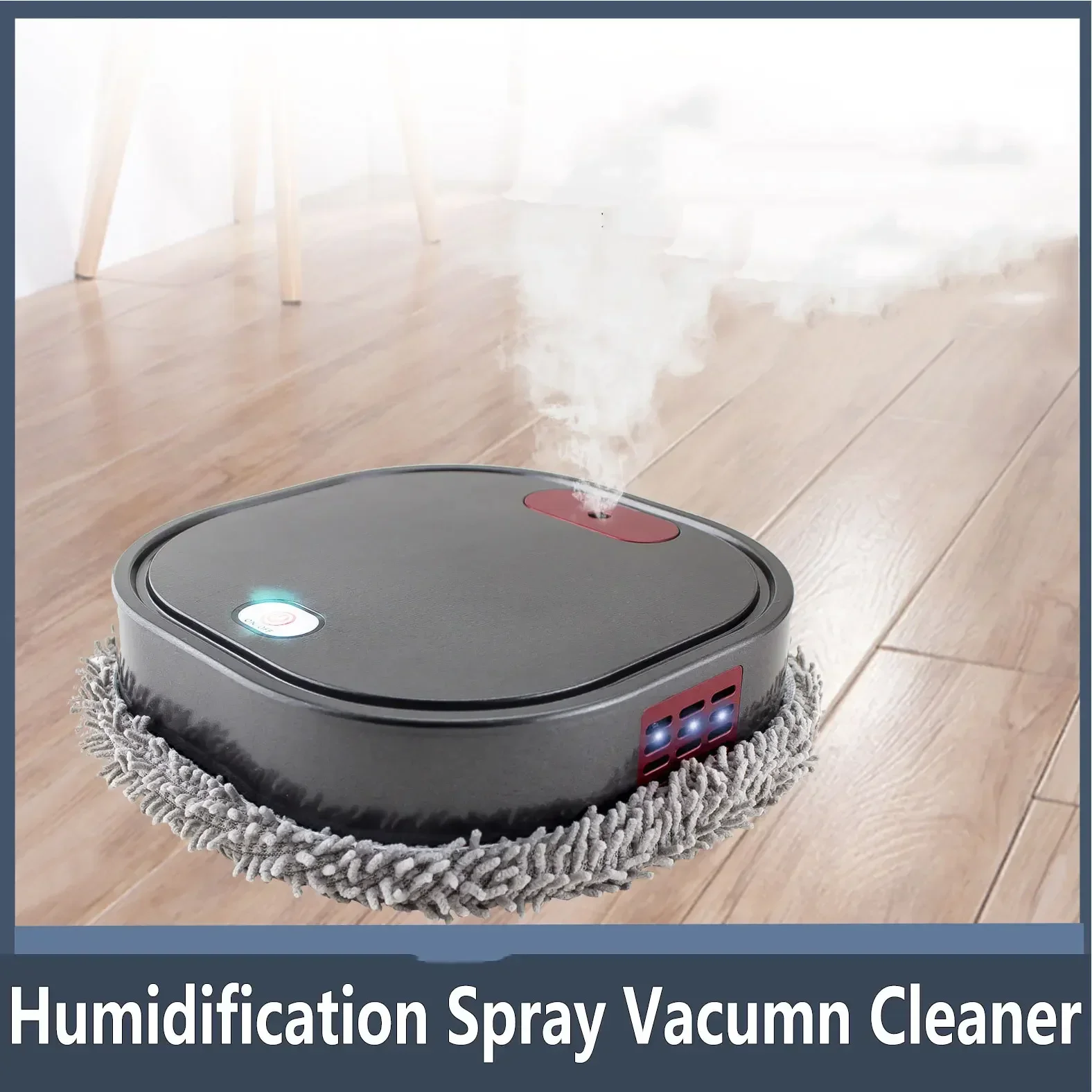 3 in 1 Robot Vacuum Cleaner Rechargeable Smart Mopping Spray Cleaner Dry and Wet Sweep and Mop Home Mopping Machine