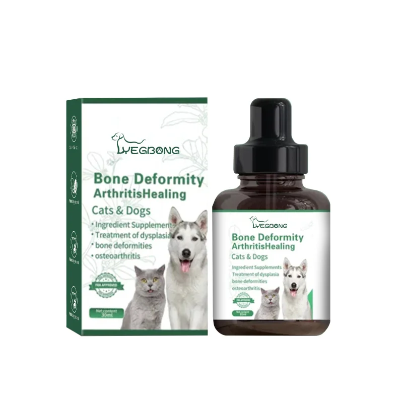 

Pet Joint Care Drops For Dogs & Cats, Helps Support Mobility & Comfort, Liquid Supplement For Daily Joint Health Maintenance