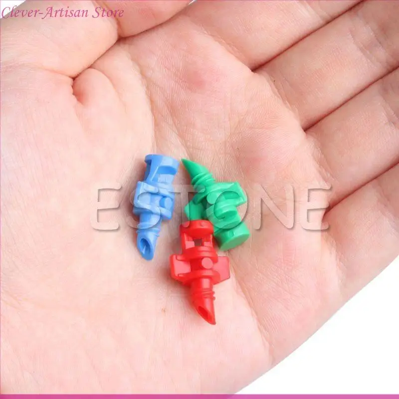 E06b 25pcs a 180 ° getto ugello spruzzatore per clonazione idroponica