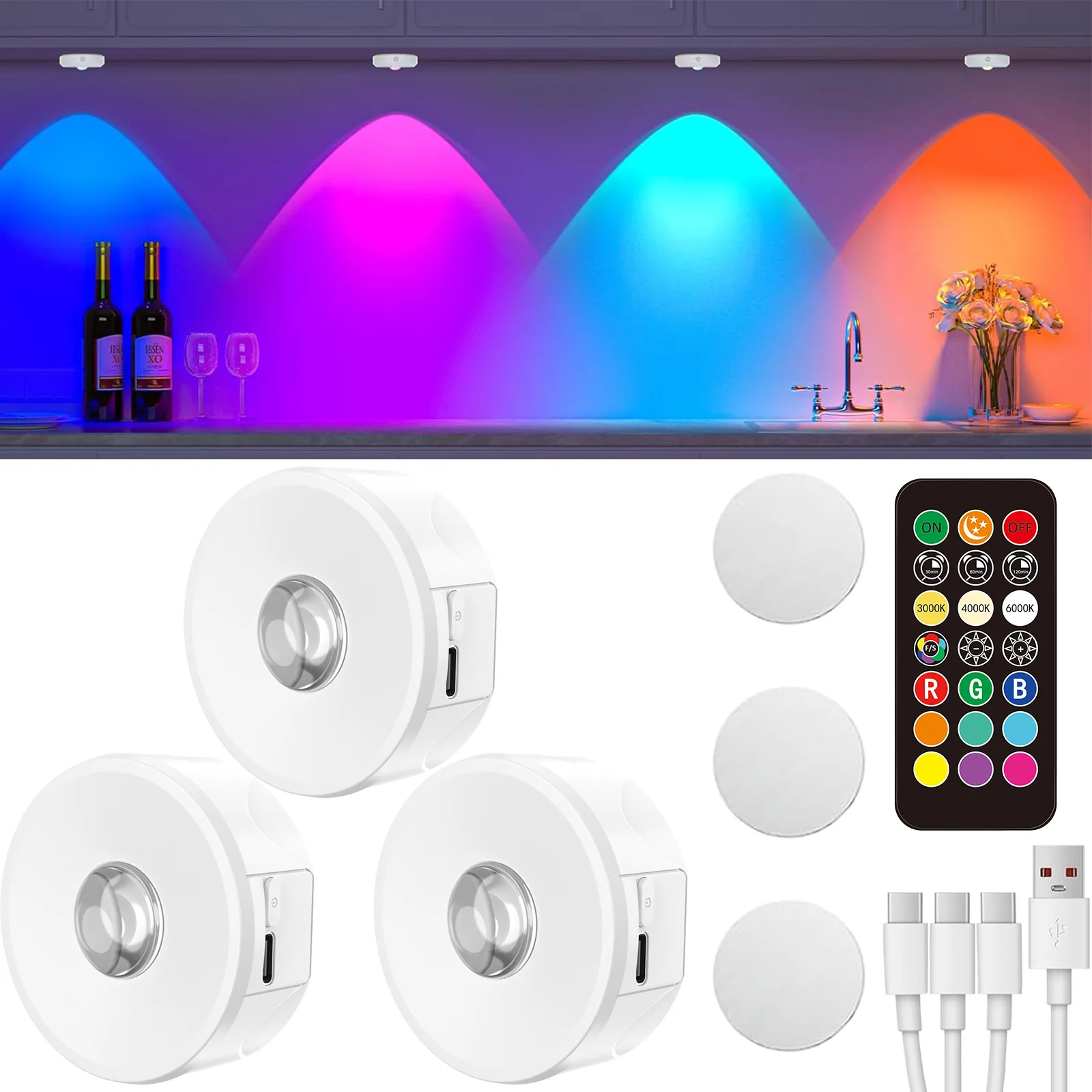 Usb Rechargeable Le…