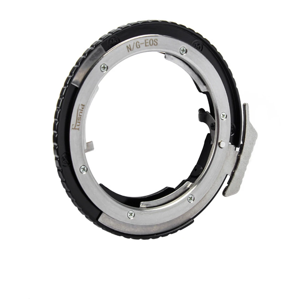 High Quality N/G-EOS Mount Adapter Ring with Aperture Ring For Nikon AI AI-S F Mount Lens to Canon EOS EF Mount Camera