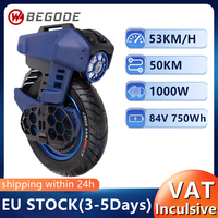 Original Begode A2 Electric Unicycle 1000W 50E 84V 750Wh Smart Wheel Monocycle Balance Scooter 15inch Off-road/Street Tyre